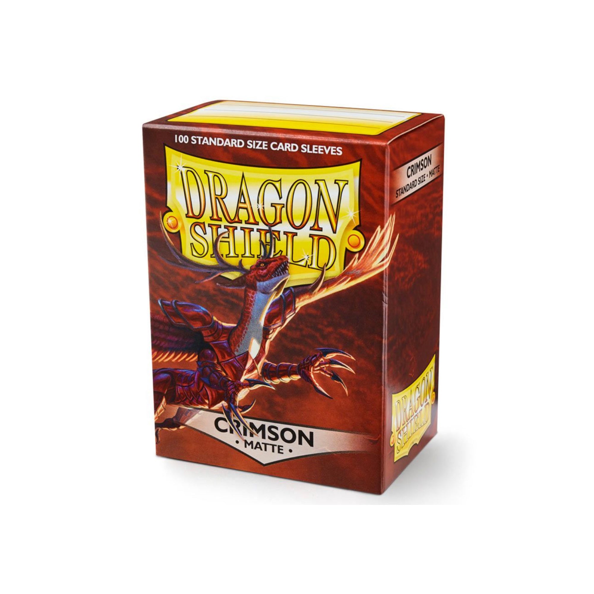Dragon Shield Deck Protector Sleeves Matte Crimson