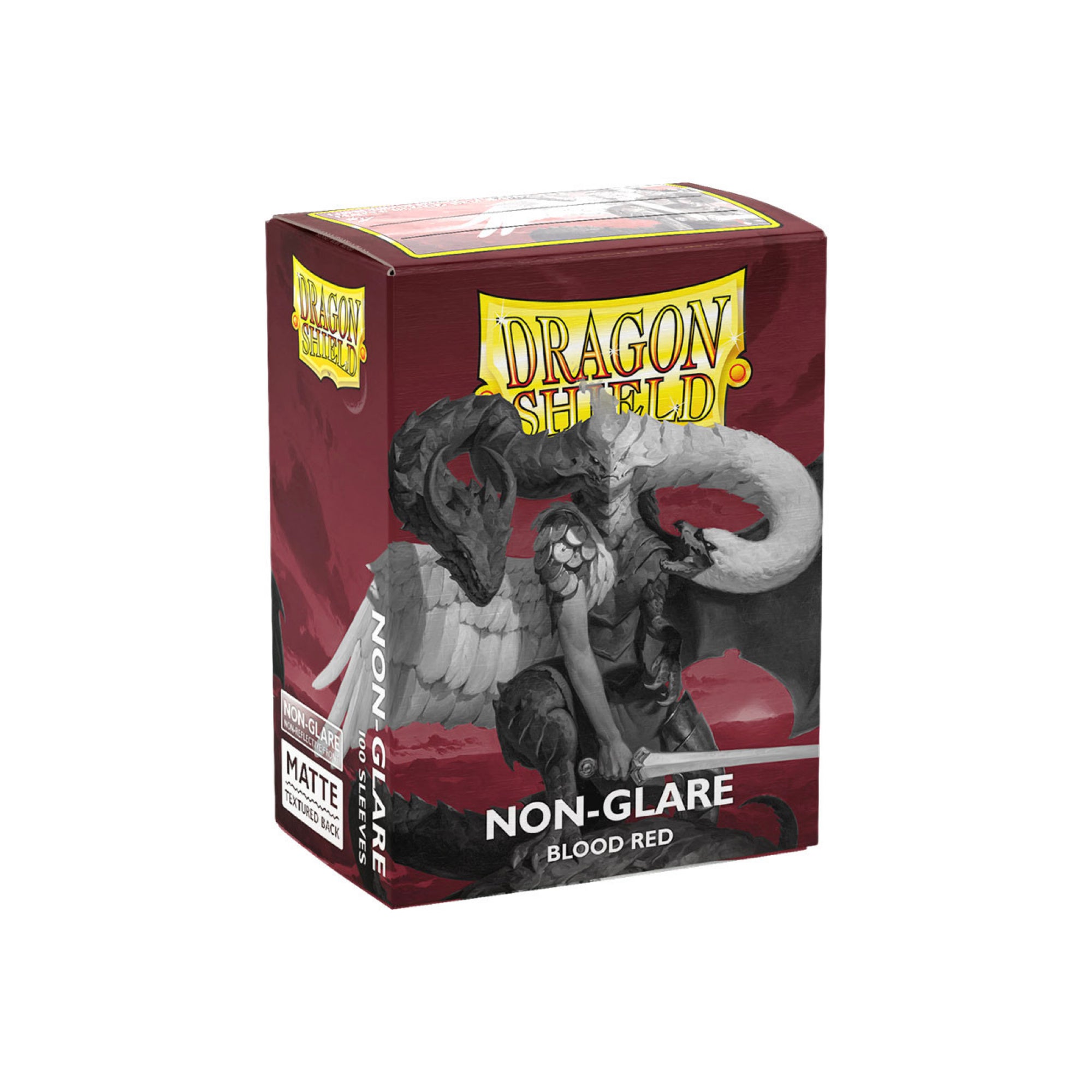 Dragon Shield Deck Protector Sleeves Non-Glare Blood Red